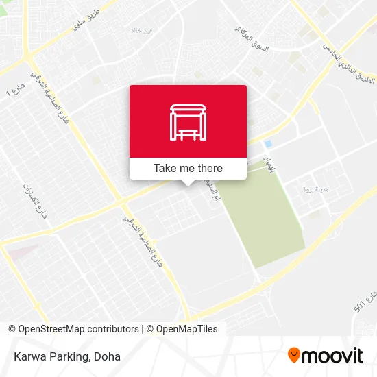Karwa Parking map