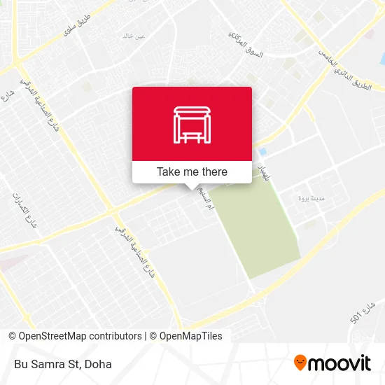 Bu Samra Street map