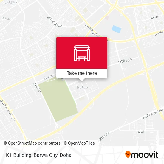 K1 Building, Barwa City map