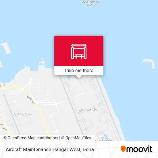 Aircraft Maintenance Hangar West map