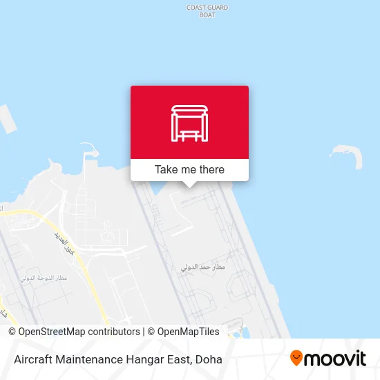 Aircraft Maintenance Hangar East map