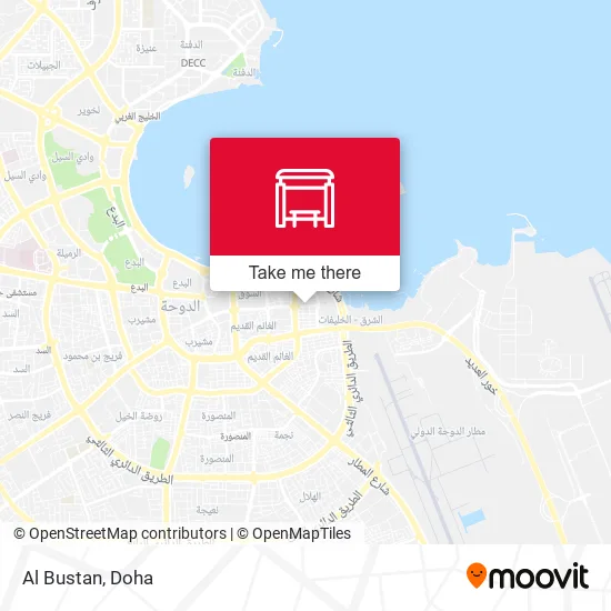 Al Bustan map