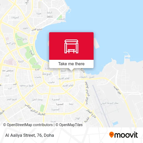 Al Aaliya Street, 76 map