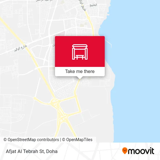 Afjat Al Tebrah Street map