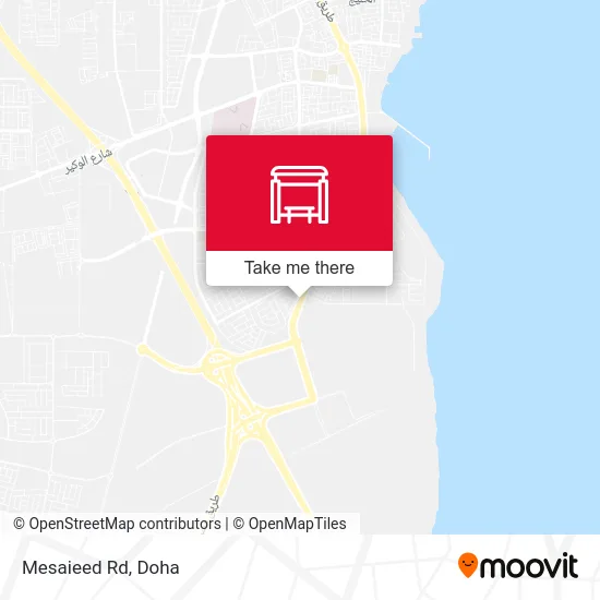 Mesaieed Rd map