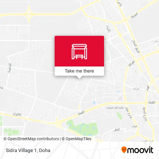 Sidra Village 1 map