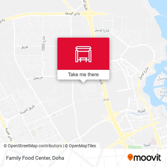 Family Food Center map