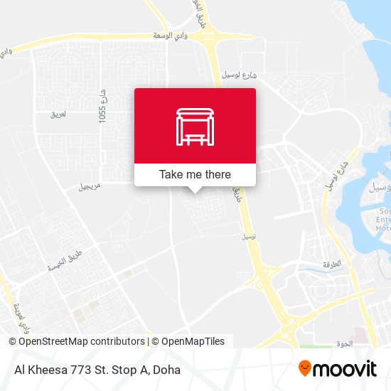 Al Kheesa 773 St. Stop A map