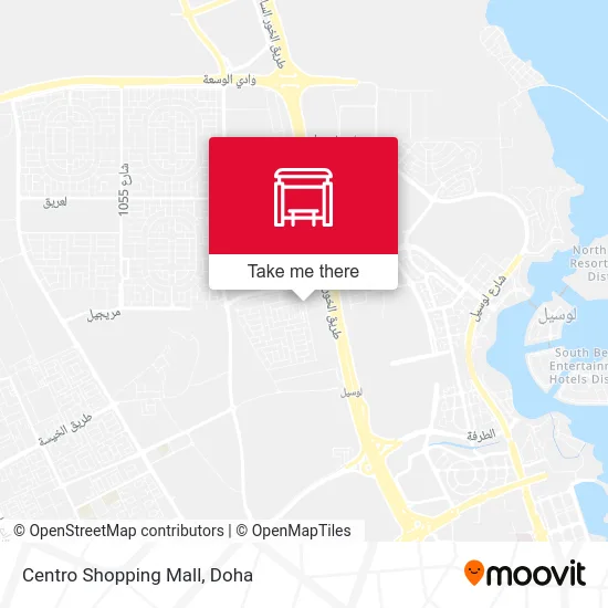 Centro Shopping Mall map