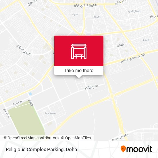 Religious Complex Parking map