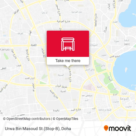 Urwa Bin Masoud St.(Stop-B) map