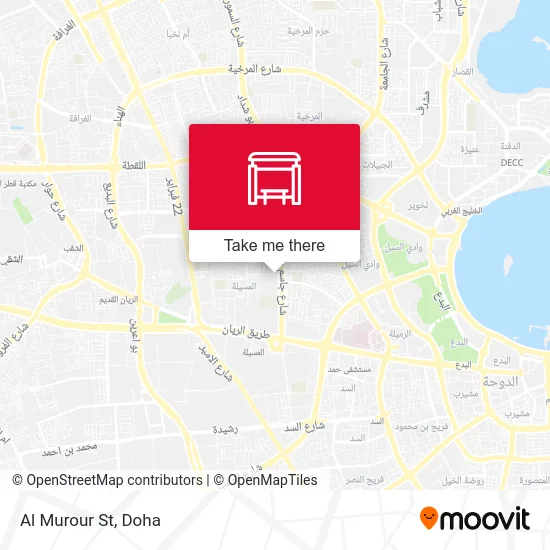 Al Murour Street map