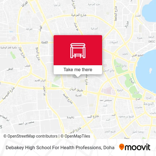 Debakey High School For Health Professions map