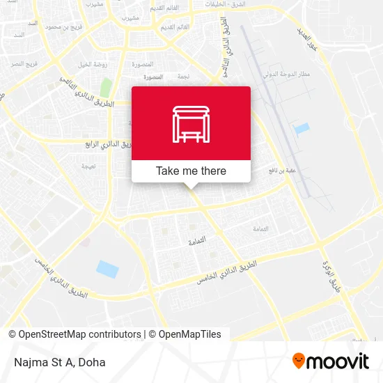Najma Street A map