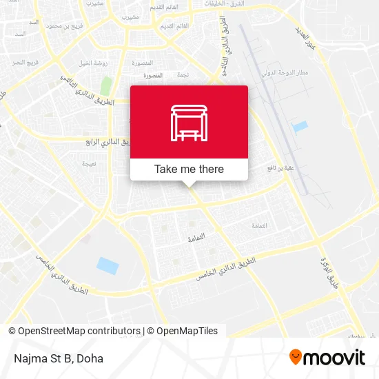 Najma St B map