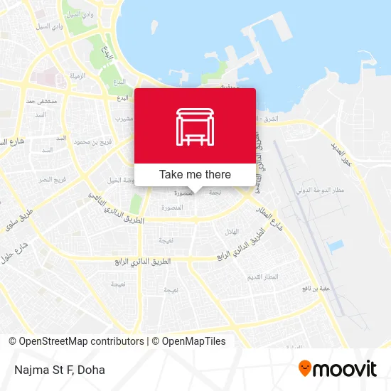 Najma Street F map