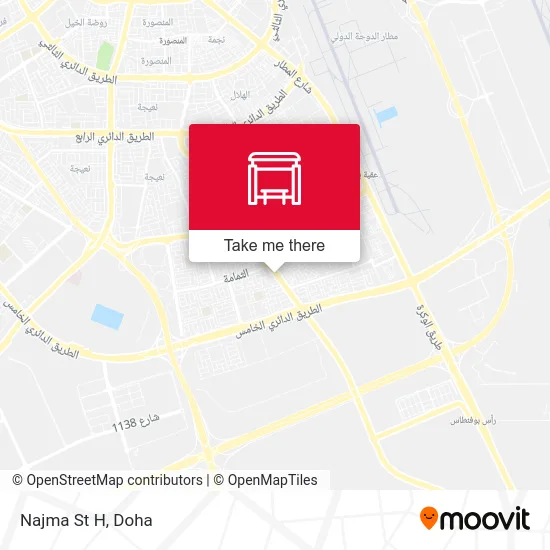 Najma Street H map