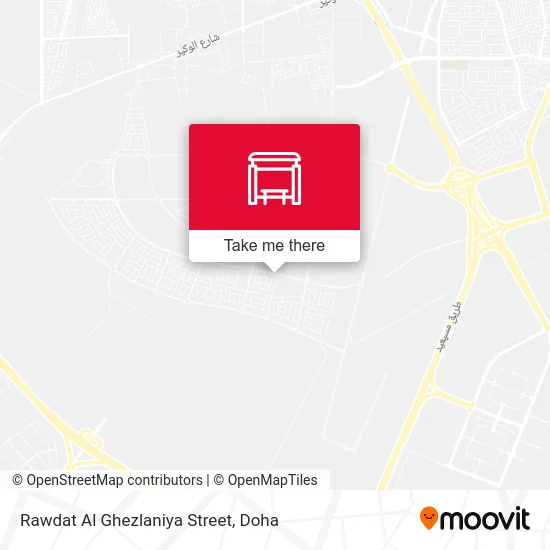 Rawdat Al Ghezlaniya Street map