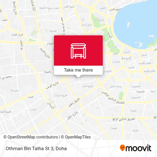 Othman Bin Talha St 3 map