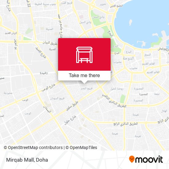Mirqab Mall map