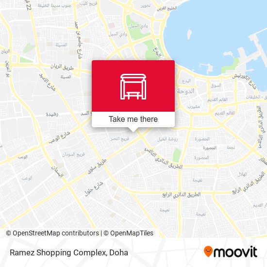 Ramez Shopping Complex map
