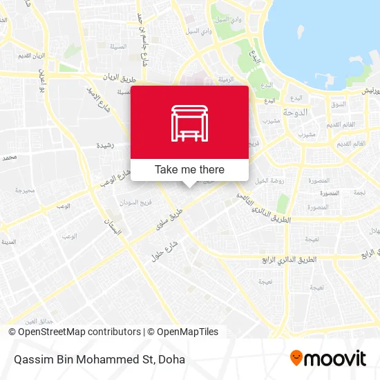 Qassim Bin Mohammed St map