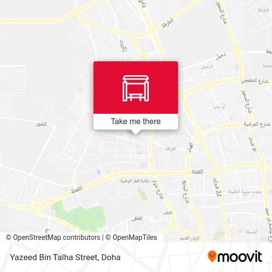 Yazeed Bin Talha Street map