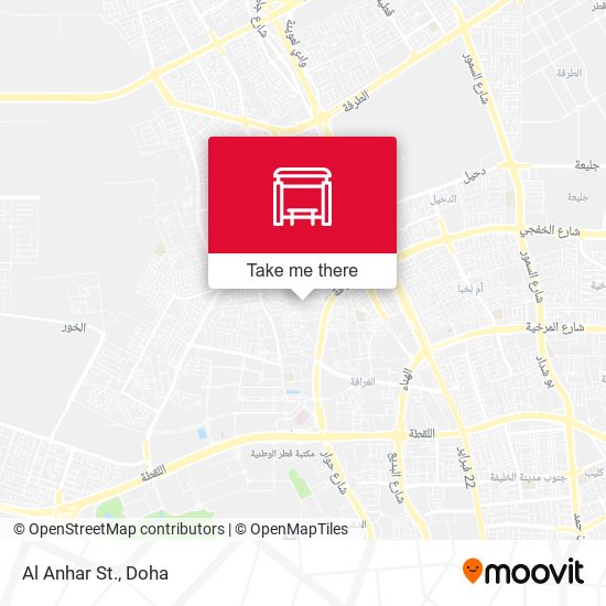 Al Anhar St. map