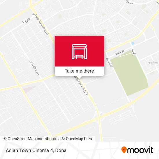Asian Town Cinema 4 map