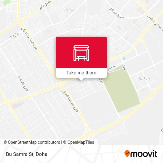 Bu Samra Street map
