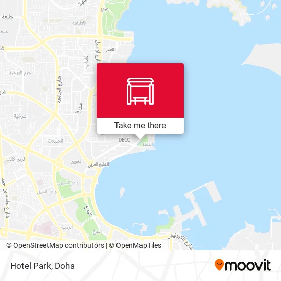 Hotel Park map