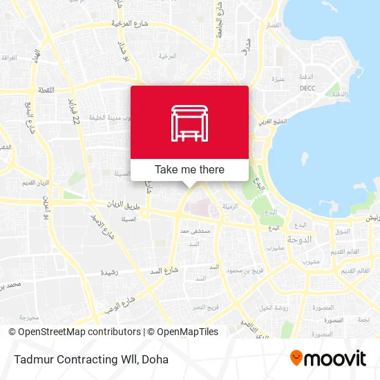 Tadmur Contracting Wll map