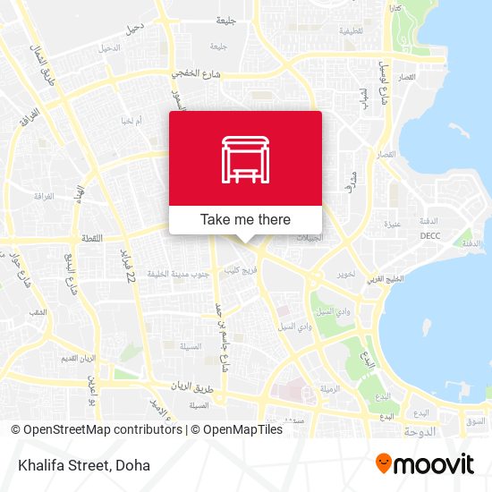 Khalifa Street map