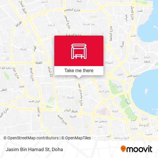Jasim Bin Hamad St map