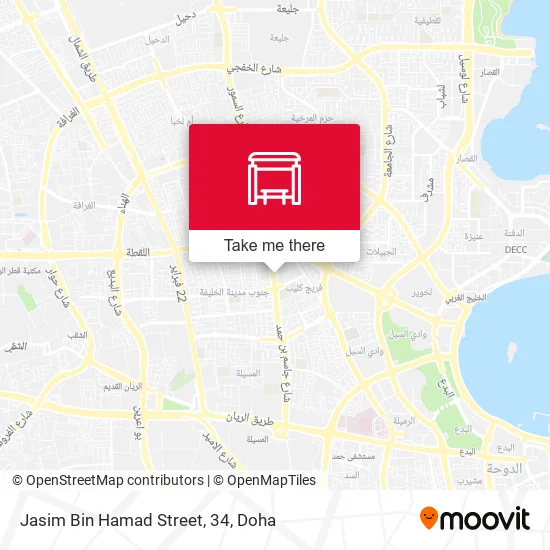 Jasim Bin Hamad Street, 34 map