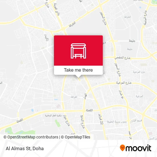 Al Almas St map