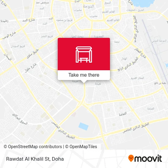 Rawdat Al Khalil Street map