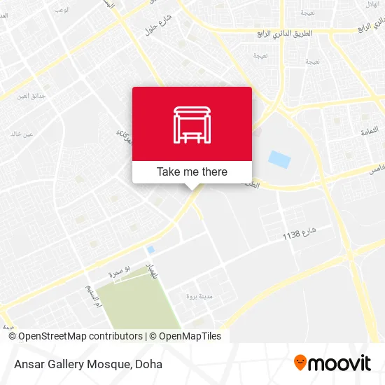 Ansar Gallery Mosque map