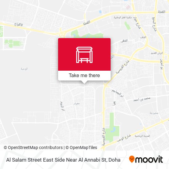 Al Salam Street East Side Near Al Annabi St map