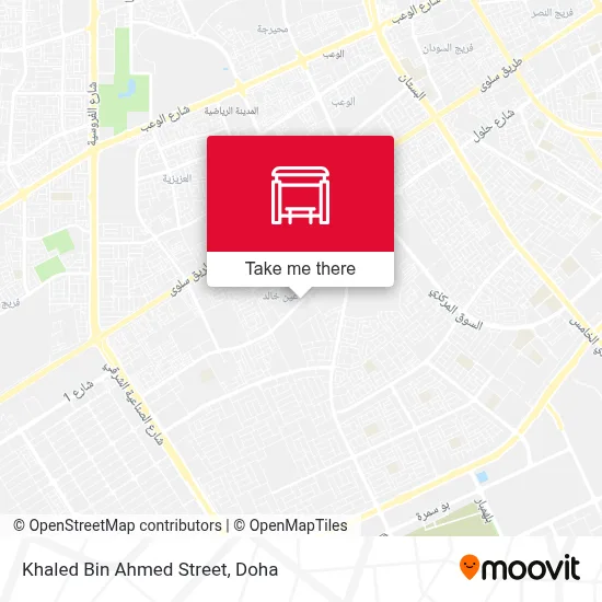 Khaled Bin Ahmed Street map