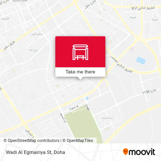 Wadi Al Egmairiya St map