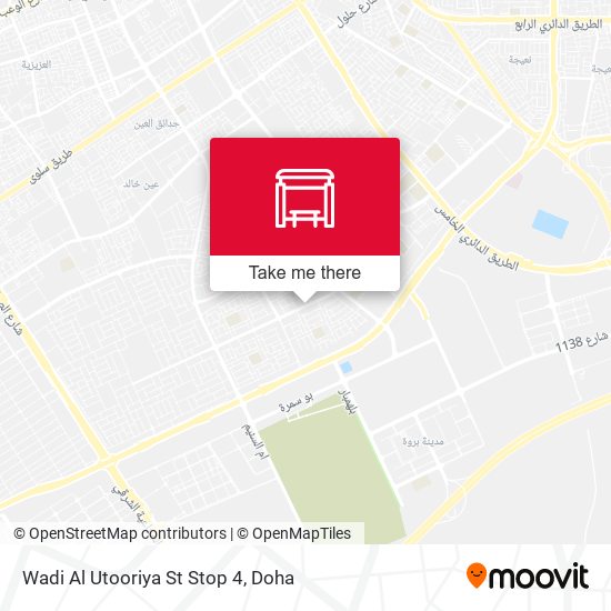 Wadi Al Utooriya St Stop 4 map