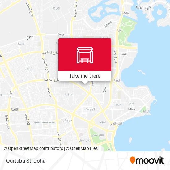 Qurtuba St map