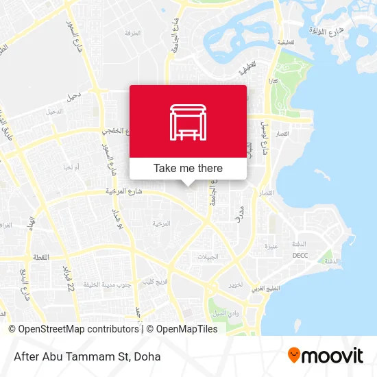 After Abu Tammam Street map