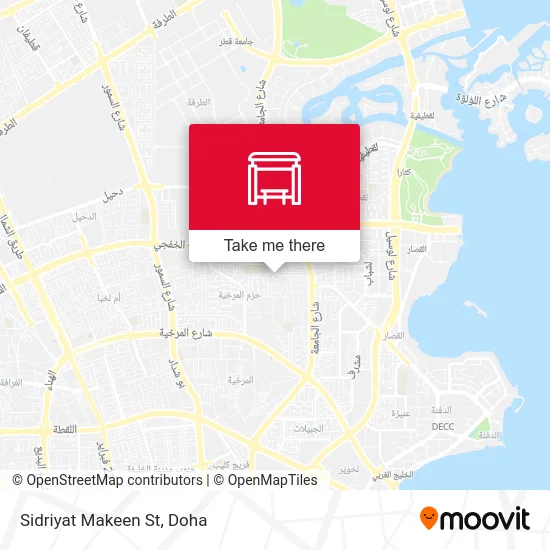 Sidriyat Makeen Street map