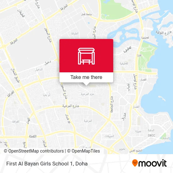 First Al Bayan Girls School 1 map