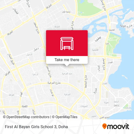 First Al Bayan Girls School 3 map