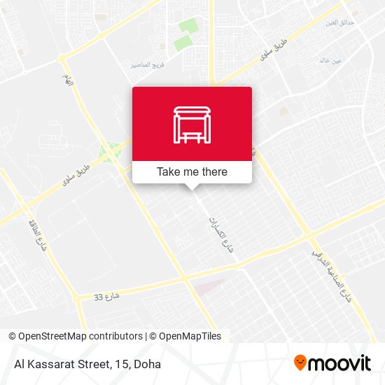 Al Kassarat Street, 15 map