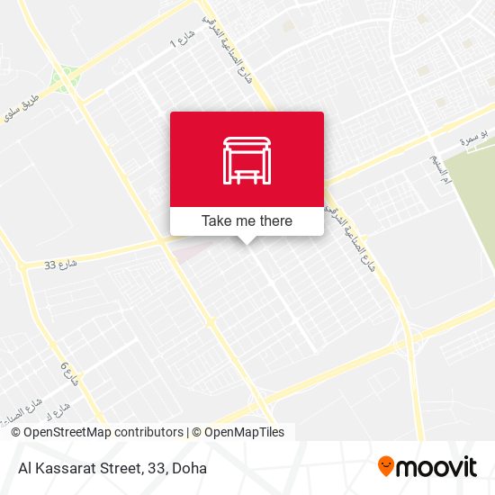 Al Kassarat Street, 33 map