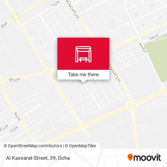 Al Kassarat Street, 39 map